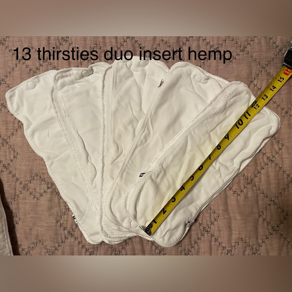 14 Thirsties duo inserts hemp